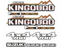 Zestaw naklejek Suzuki Kingquad 700