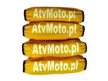Uniwersalne osłony amortyzatorów AtvMoto - kolor żółty
