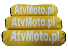 Uniwersalne osłony amortyzatorów AtvMoto - kolor żółty