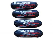 Osłony amortyzatorów Polaris Sportsman 1000 XP czarno czerwone